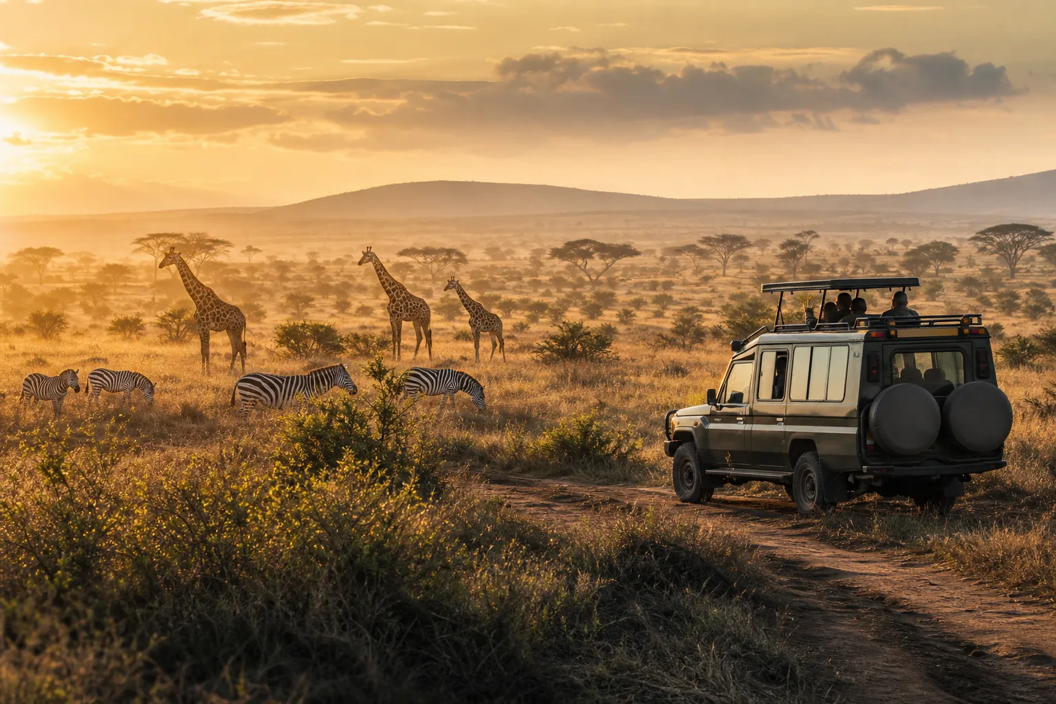 Guided African travel experience